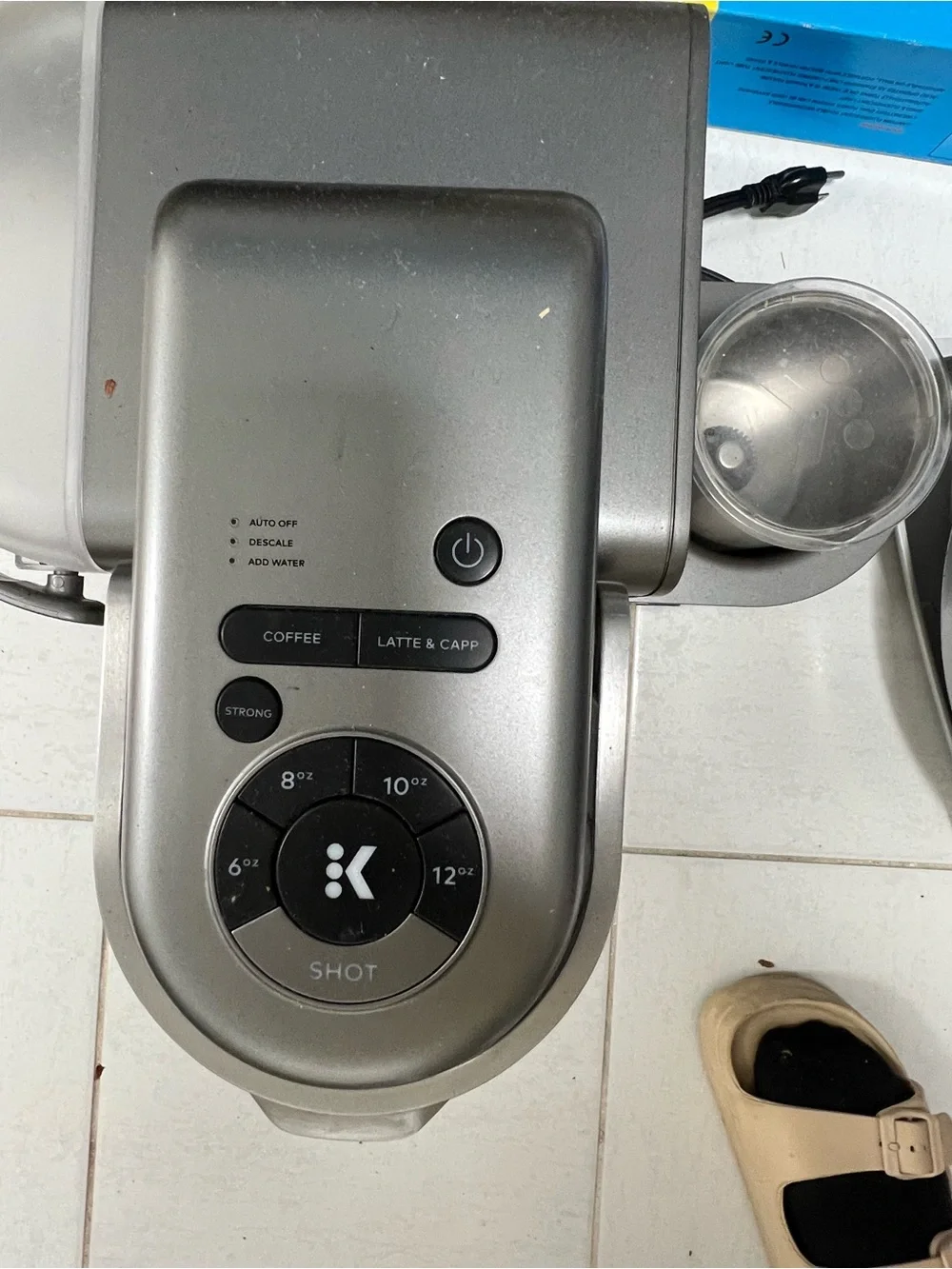 Keurig Single-Serve Coffee Maker in Metallic Gray